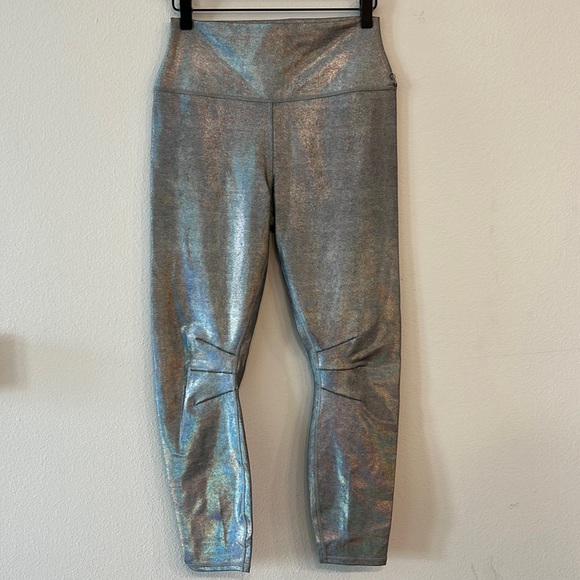 ALO Yoga NWOT High-Waist Shimmer Legging Size Large - Picture 2 of 8